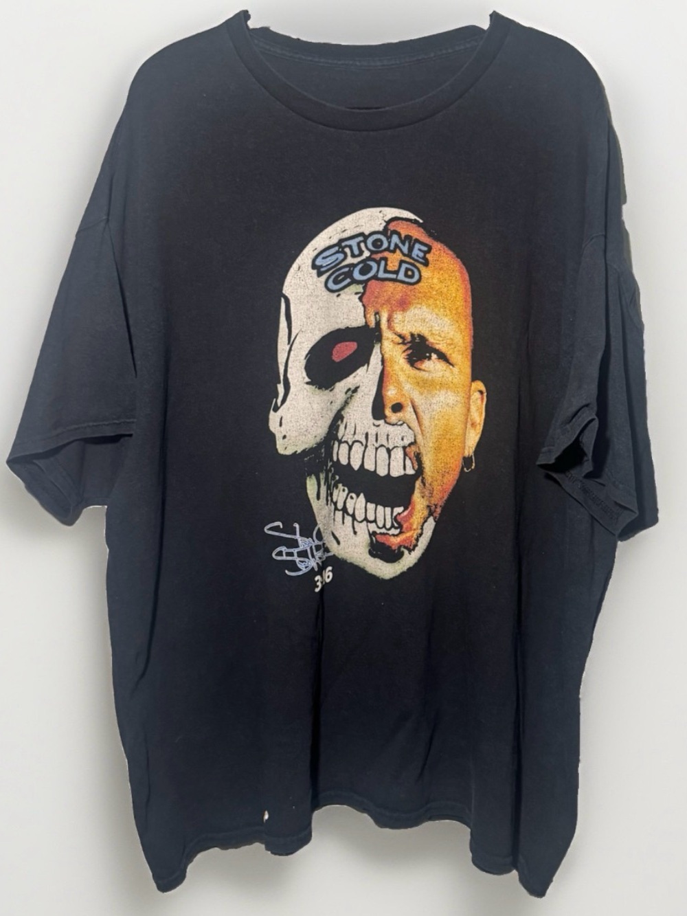 Vintage Stone Cold Steve Austin 3:16 T Shirt Size 2X Single Stitch Collectable